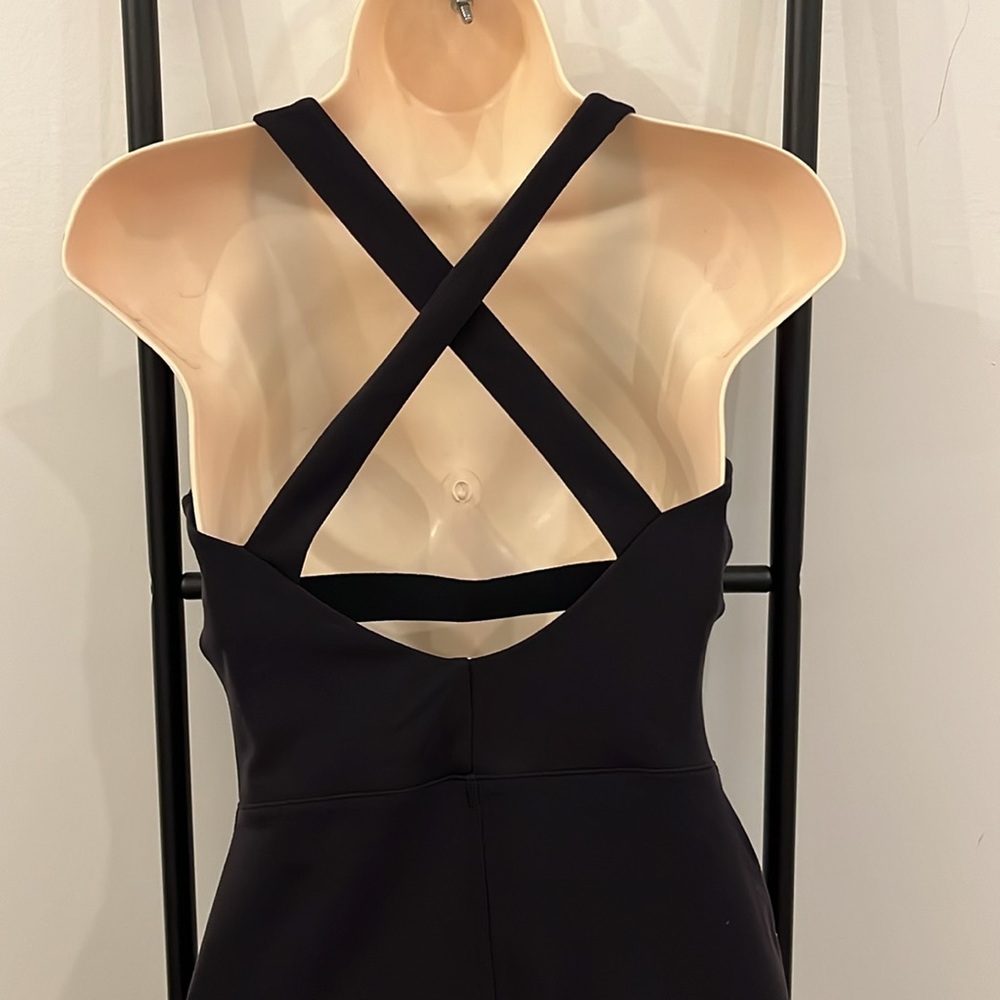 ALO Yoga Airbrush Physique Onesie Black Jumpsuit Bodysuit - Picture 8 of 16